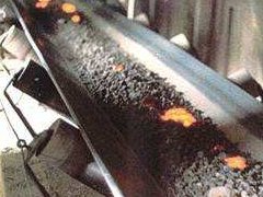 国产麻豆传媒在线耐高溫配方，定製加工耐高溫輸送帶100-800℃