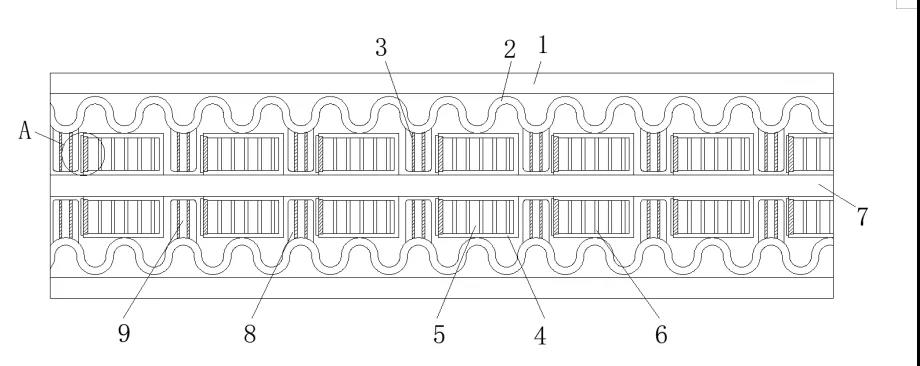 麻豆影院视频大傾角輸送帶專利